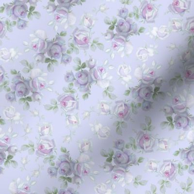 Nilly Floral in blue-violet