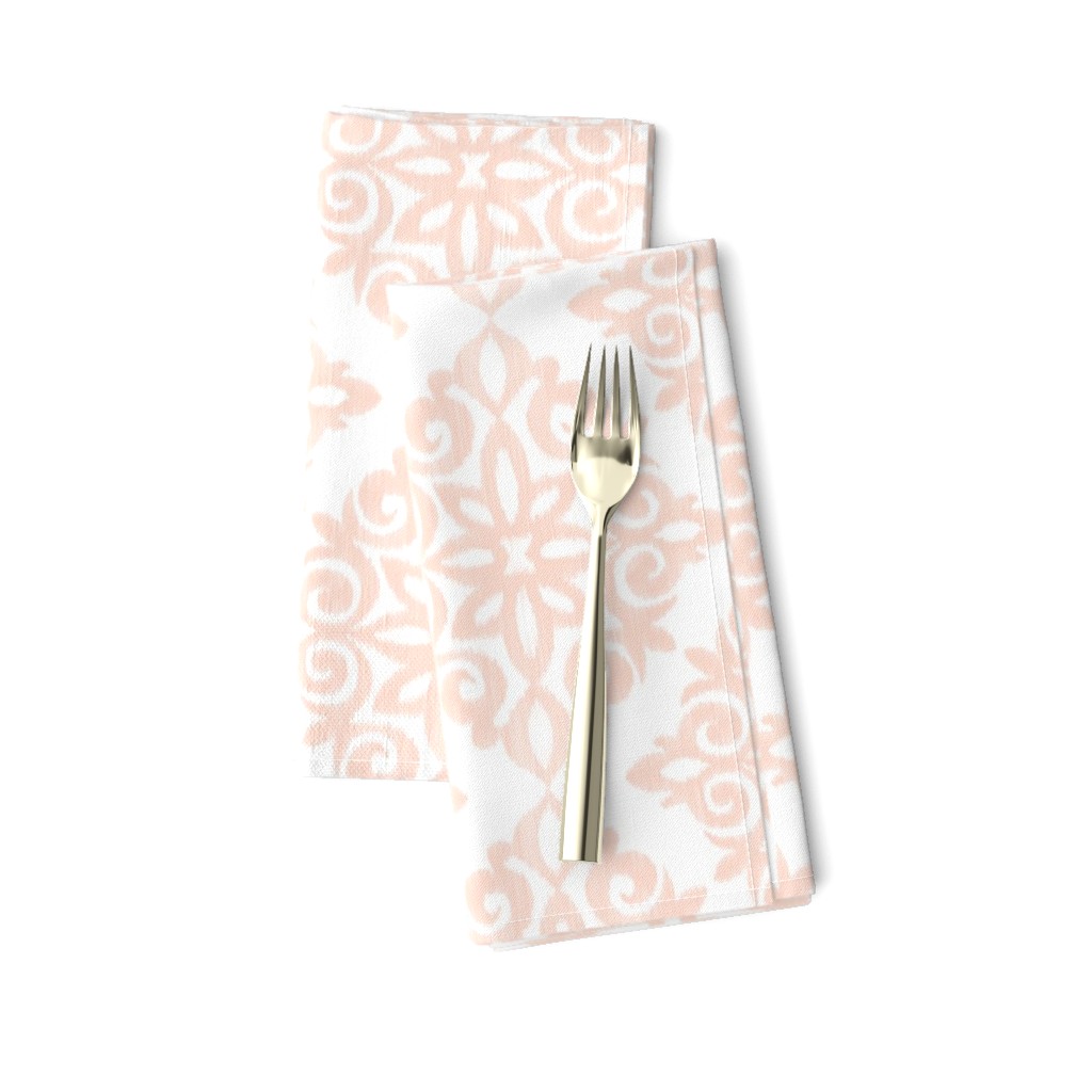 Modern Damask Blush Pink