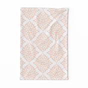 Modern Damask Blush Pink