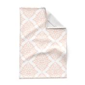 Modern Damask Blush Pink