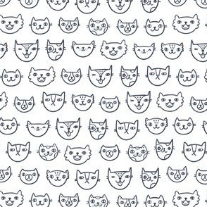 Cat faces