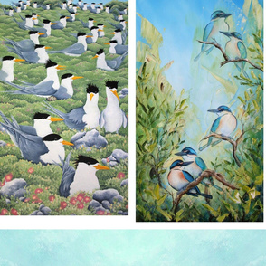 scarves_terns_and_kingfisher