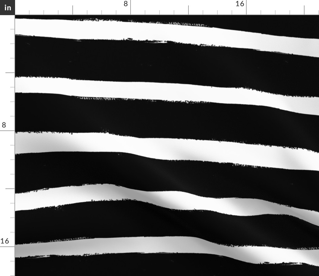 Painted Stripes M+M Black Hole by Friztin