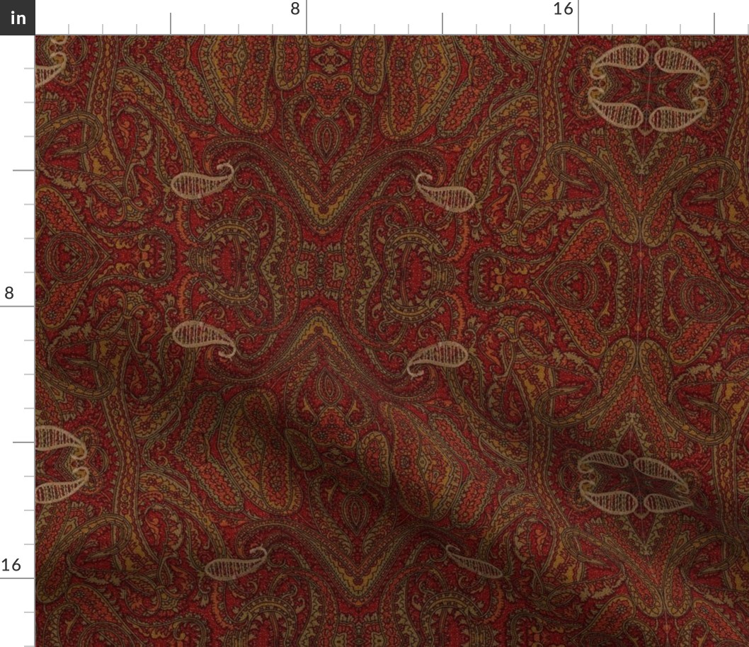 Paisley Red