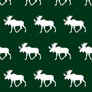 moose (small scale) - forest green || holiday