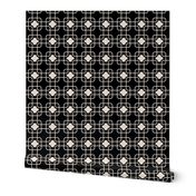 hollywood trellis black and champagne