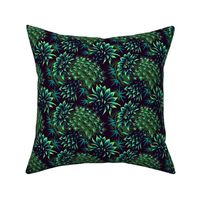 Cactus Floral - Green