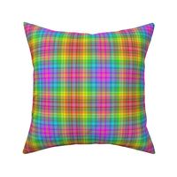 05579610 : tartan : 12 rainbow crayons