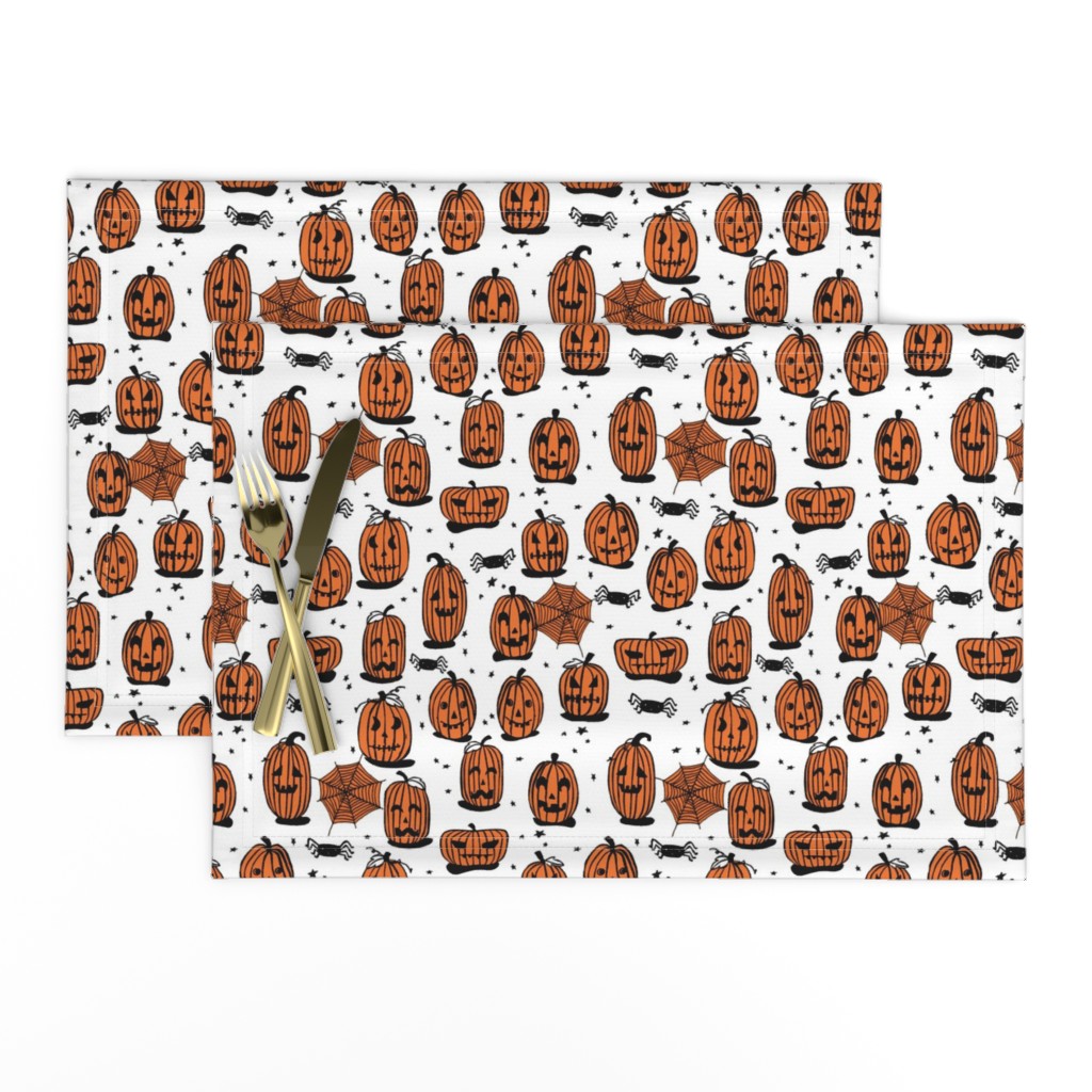 pumpkins // halloween kids cute scary spooky october fall autumn fabric