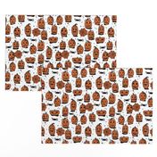 pumpkins // halloween kids cute scary spooky october fall autumn fabric