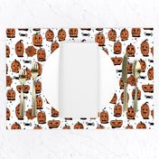 pumpkins // halloween kids cute scary spooky october fall autumn fabric