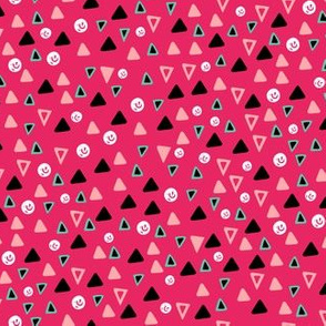 Pretty Disorganized Geometric, Dark Background