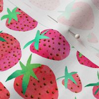 Watercolour Strawberries