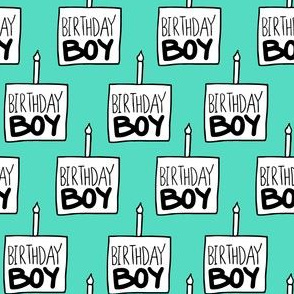 Birthday Boy Mint - Medium