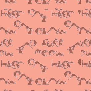 Cat Alphabet Pattern