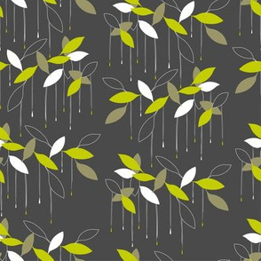 Abstract leaves pattern