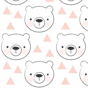 polar-bear-faces-with-pink triangles-on-white