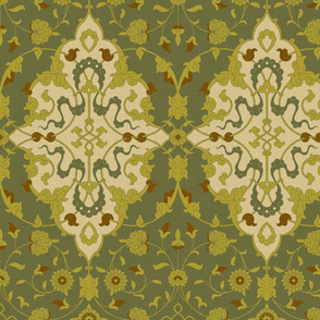 Islamic Damask 1a