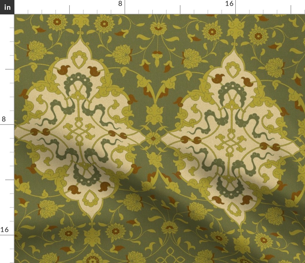 Islamic Damask 1a