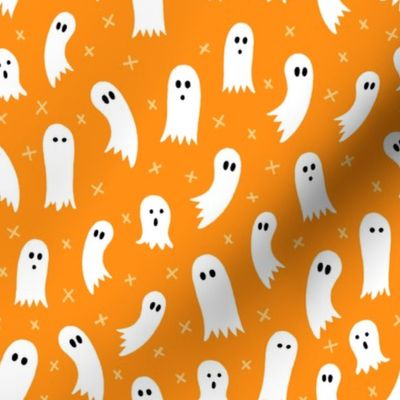 Halloween Ghosts Orange