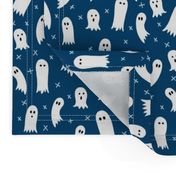 Halloween Ghosts Blue