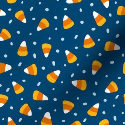 Halloween Candy Corn Blue