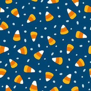 Halloween Candy Corn Blue