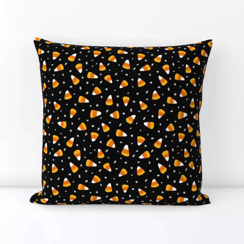 Halloween Candy Corn Black