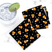 Halloween Candy Corn Black