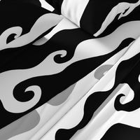 BW Swirly Wave