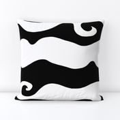 BW Swirly Wave