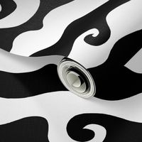 BW Swirly Wave