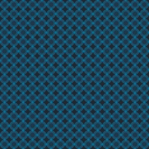 Petite Dots (deep indigo)