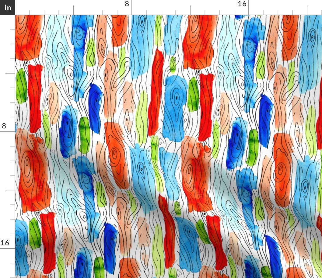 Tree Bark Pattern Color