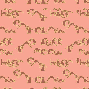 Cat Alphabet Pattern