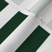 1" forest green stripe || holiday