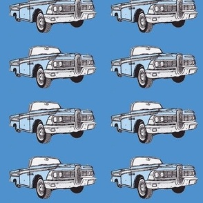 1959 Edsel Corsair convertible (blue on blue)