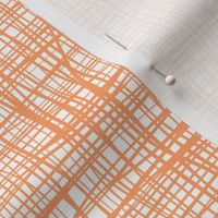 Grid  Stripes  Geometric Orange Halloween