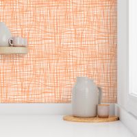 Grid  Stripes  Geometric Orange Halloween