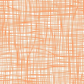 Grid  Stripes  Geometric Orange Halloween