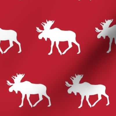 moose - paprika red || holiday