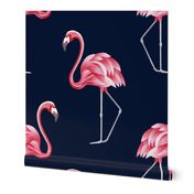 Vintage flamingo