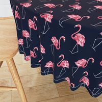 Vintage flamingo