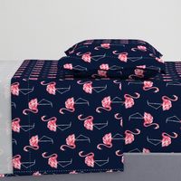 Vintage flamingo