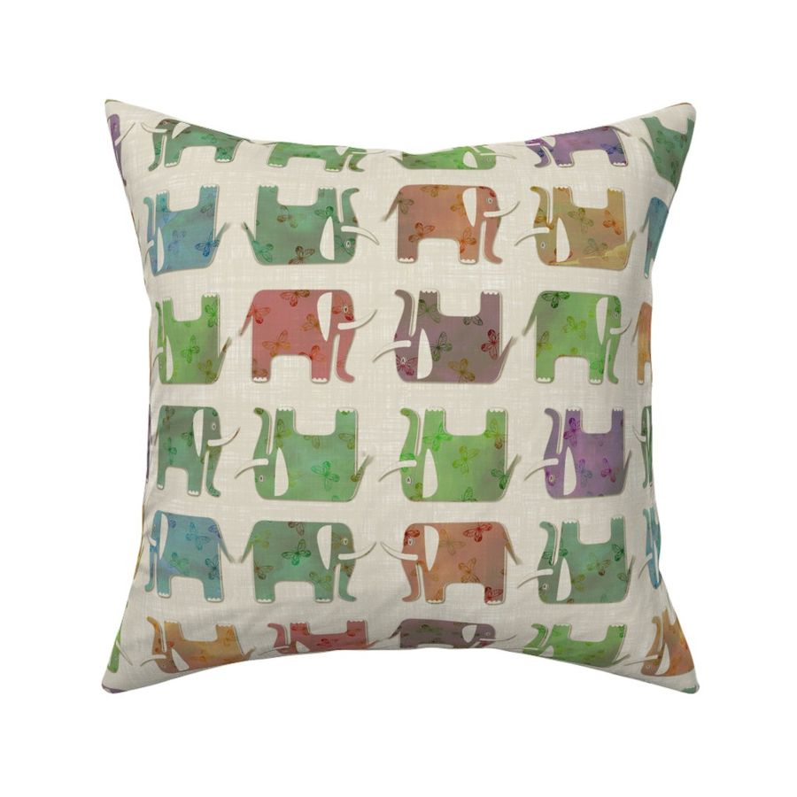 cool elephants Fabric | Spoonflower