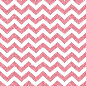 Glitter Chevron Pink