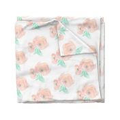 Peach Blush Blossoms / Large