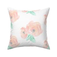 Peach Blush Blossoms / Large