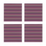 BN4 - Narrow Variegated Stripes in Mauve - Maroon - Burgundy - Olive - Lavender