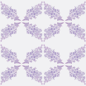 flowerprint lilac